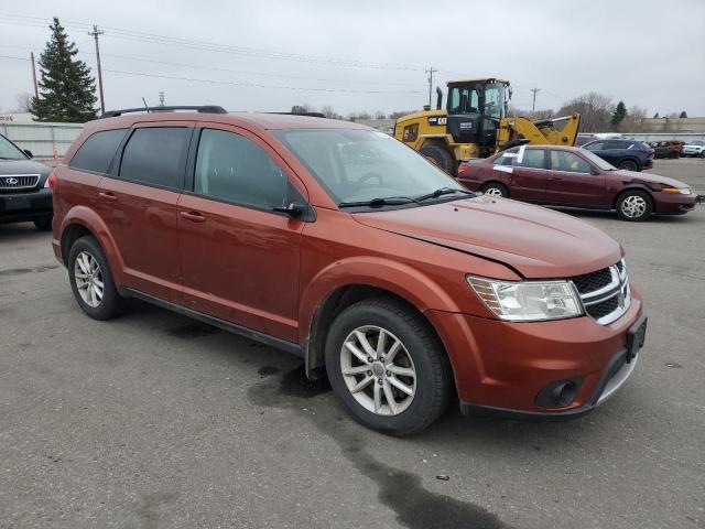 3C4PDDBG0DT527274 - 2013 DODGE JOURNEY SXT ORANGE photo 4