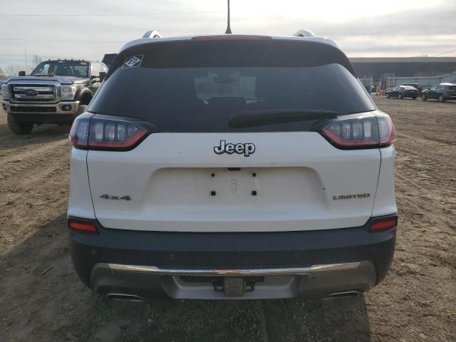 1C4PJMDX4KD217184 - 2019 JEEP CHEROKEE LIMITED WHITE photo 6