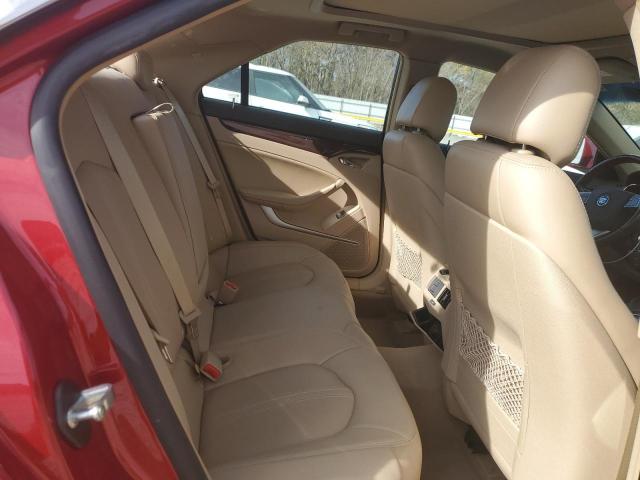 1G6DE5E57C0118851 - 2012 CADILLAC CTS LUXURY COLLECTION Czerwony zdjęcie 10