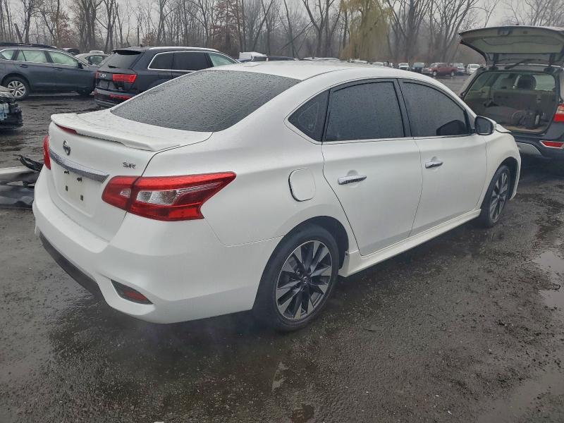 3N1AB7AP1KY272510 - 2019 NISSAN SENTRA S WHITE photo 3