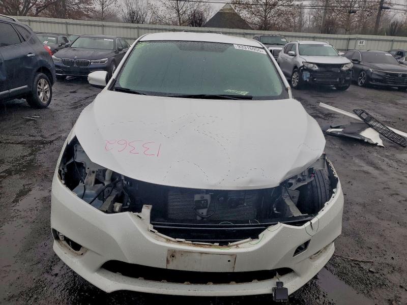 3N1AB7AP1KY272510 - 2019 NISSAN SENTRA S WHITE photo 5