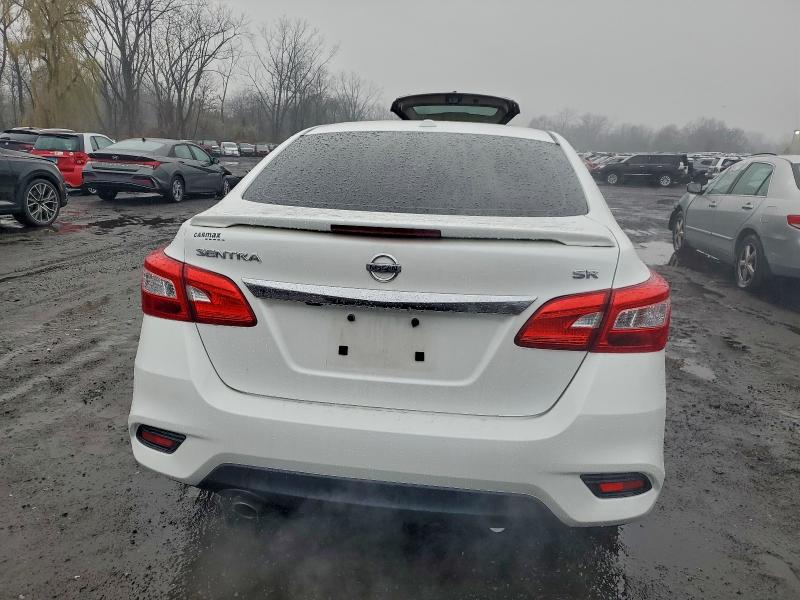 3N1AB7AP1KY272510 - 2019 NISSAN SENTRA S WHITE photo 6