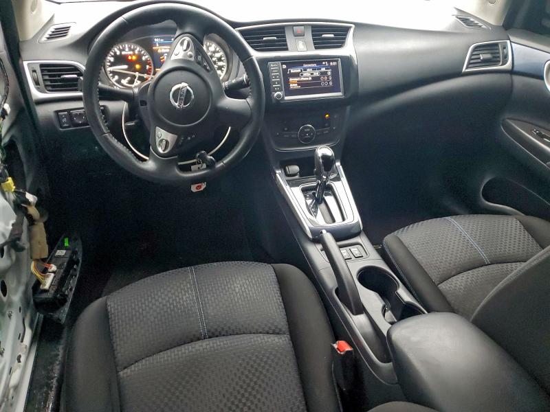 3N1AB7AP1KY272510 - 2019 NISSAN SENTRA S WHITE photo 8