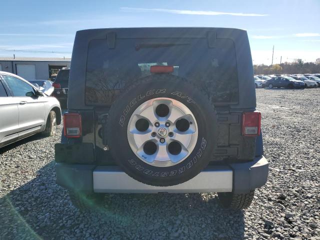 1C4BJWEG0DL678668 - 2013 JEEP WRANGLER U SAHARA BLACK photo 6