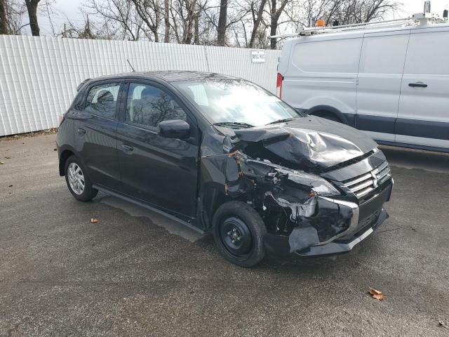 ML32AUHJ0RH013875 - 2024 MITSUBISHI MIRAGE ES BLACK photo 4