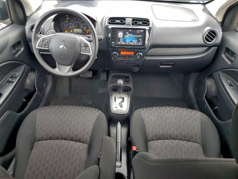 ML32AUHJ0RH013875 - 2024 MITSUBISHI MIRAGE ES BLACK photo 8