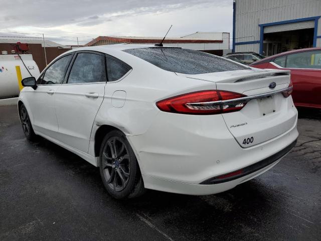 3FA6P0H77JR110770 - 2018 FORD FUSION SE 白色 照片 2