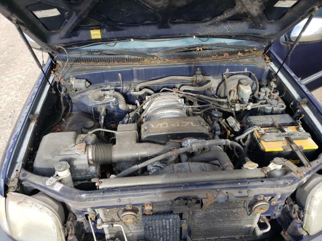 5TBRT341XYS122062 - 2000 TOYOTA TUNDRA ACCESS CAB ლურჯი ფოტო 11