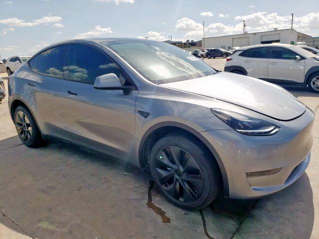 7SAYGDEE8RA299343 - 2024 TESLA MODEL Y 银色 照片 4