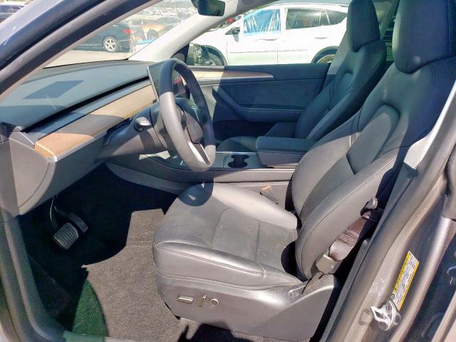 7SAYGDEE8RA299343 - 2024 TESLA MODEL Y 银色 照片 7