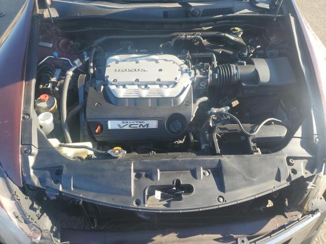 1HGCP36818A069651 - 2008 HONDA ACCORD EXL RED photo 11