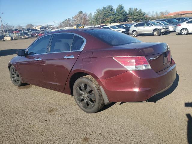 1HGCP36818A069651 - 2008 HONDA ACCORD EXL RED photo 2