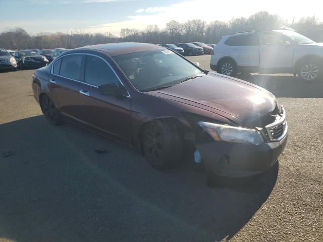 1HGCP36818A069651 - 2008 HONDA ACCORD EXL RED photo 4