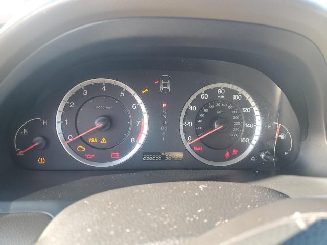 1HGCP36818A069651 - 2008 HONDA ACCORD EXL RED photo 9