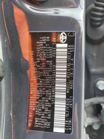 5YFB4MDE1SP284919 - 2025 TOYOTA COROLLA LE ლურჯი ფოტო 12