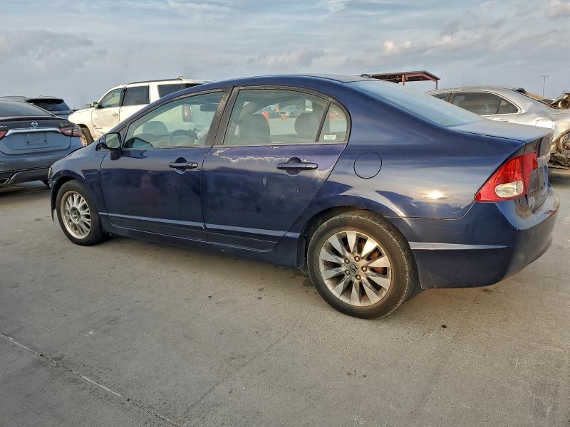 2HGFA16939H510999 - 2009 HONDA CIVIC EXL Mavi foto 2