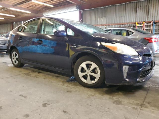 JTDKN3DU9C1583871 - 2012 TOYOTA PRIUS BLUE photo 4