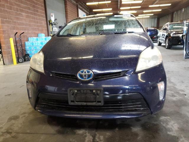 JTDKN3DU9C1583871 - 2012 TOYOTA PRIUS BLUE photo 5