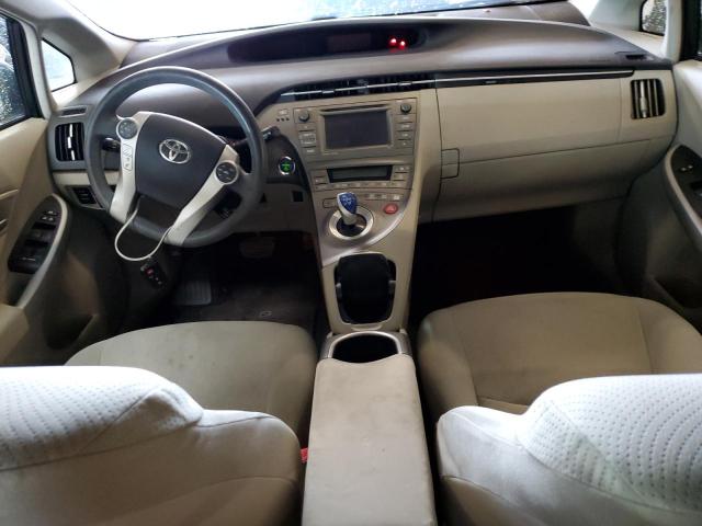 JTDKN3DU9C1583871 - 2012 TOYOTA PRIUS BLUE photo 8