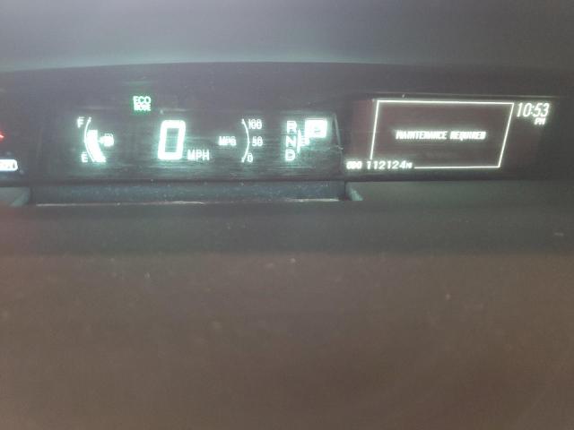 JTDKN3DU9C1583871 - 2012 TOYOTA PRIUS BLUE photo 9