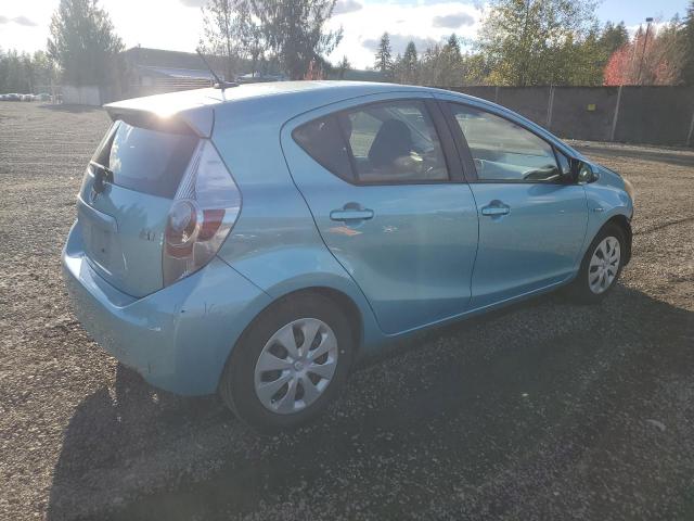 JTDKDTB34C1029764 - 2012 TOYOTA PRIUS C ლურჯი ფოტო 3