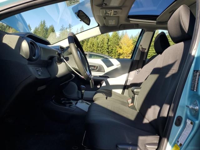 JTDKDTB34C1029764 - 2012 TOYOTA PRIUS C ლურჯი ფოტო 7