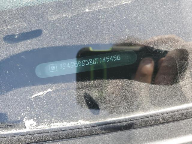 1G4GB5G38GF145456 - 2016 BUICK LACROSSE 黑色 照片 12