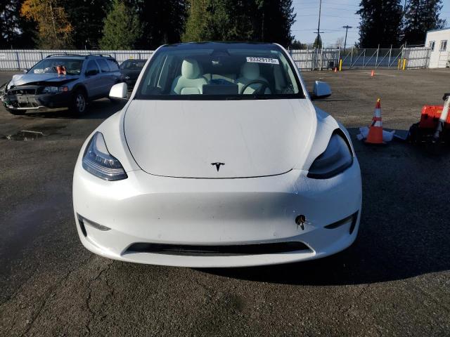5YJYGAEE0MF283905 - 2021 TESLA MODEL Y თეთრი ფოტო 5