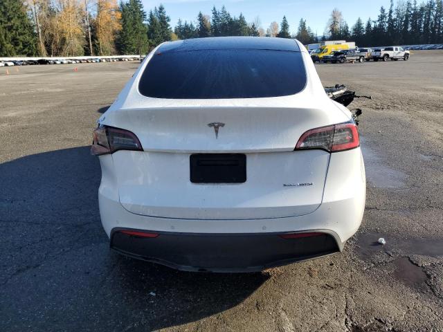 5YJYGAEE0MF283905 - 2021 TESLA MODEL Y თეთრი ფოტო 6
