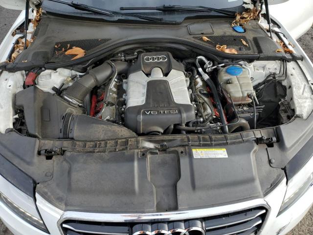 WAUSGAFC4CN015326 - 2012 AUDI A7 PRESTIGE WHITE photo 11