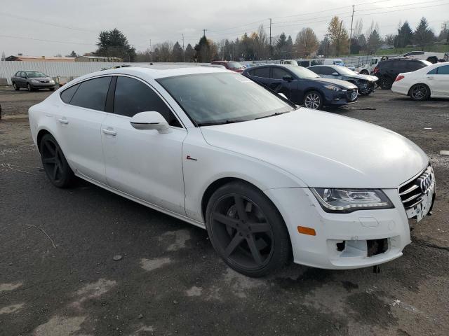WAUSGAFC4CN015326 - 2012 AUDI A7 PRESTIGE WHITE photo 4