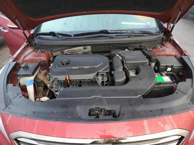 5NPE34AFXFH090566 - 2015 HYUNDAI SONATA SPORT RED photo 11