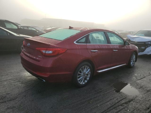 5NPE34AFXFH090566 - 2015 HYUNDAI SONATA SPORT RED photo 3