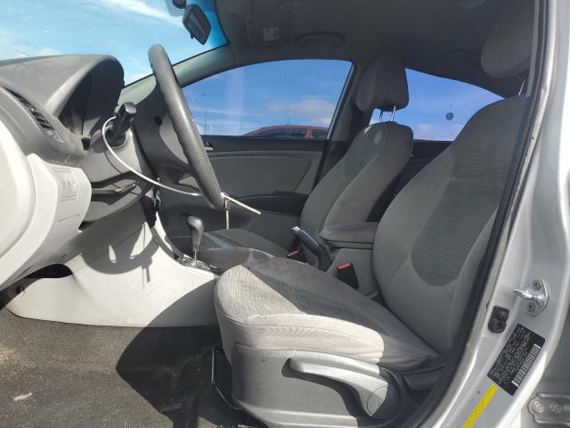 KMHCT4AE9GU024110 - 2016 HYUNDAI ACCENT SE SILVER photo 7