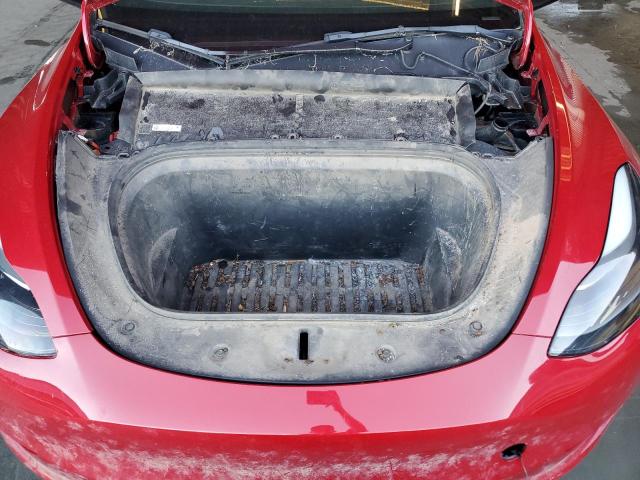 7SAYGDEF7PF583801 - 2023 TESLA MODEL Y 红色 照片 11