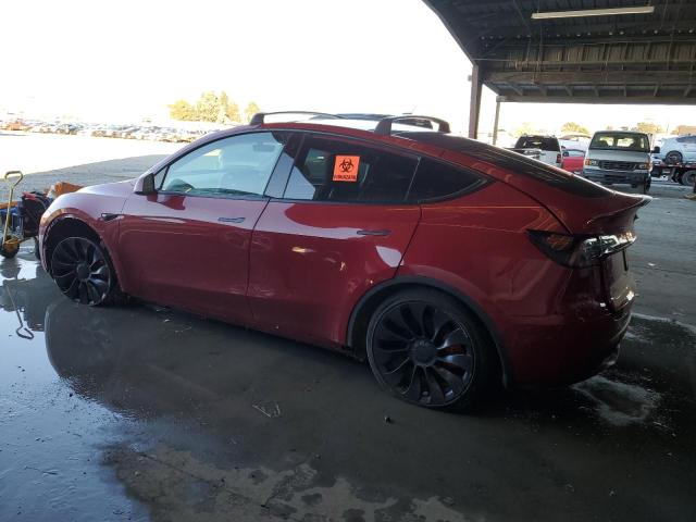 7SAYGDEF7PF583801 - 2023 TESLA MODEL Y 红色 照片 2