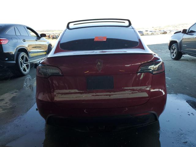 7SAYGDEF7PF583801 - 2023 TESLA MODEL Y 红色 照片 6