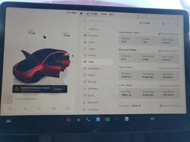 7SAYGDEF7PF583801 - 2023 TESLA MODEL Y 红色 照片 9