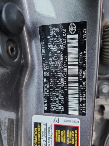 4T1BF1FK3GU177307 - 2016 TOYOTA CAMRY LE BROWN photo 13