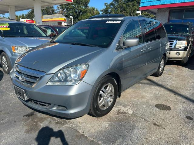 5FNRL38777B046888 - 2007 HONDA ODYSSEY EXL GRAY photo 2