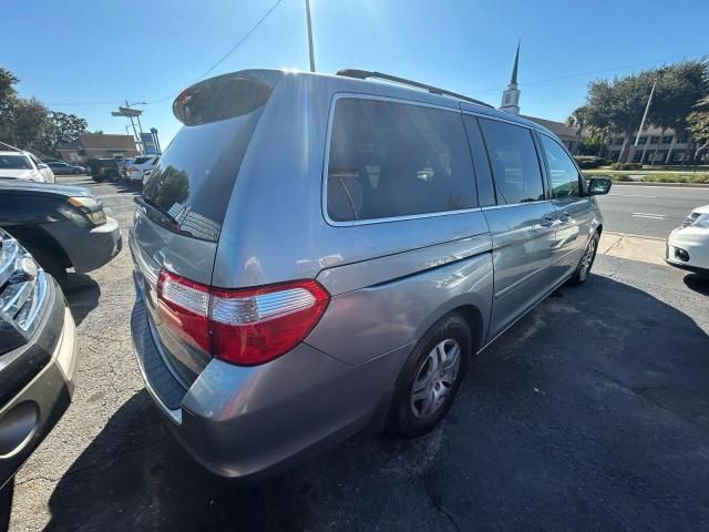 5FNRL38777B046888 - 2007 HONDA ODYSSEY EXL GRAY photo 4