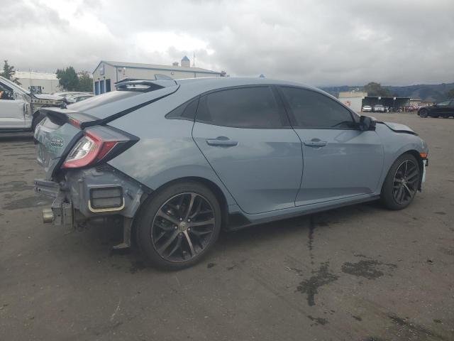 SHHFK7H96MU400120 - 2021 HONDA CIVIC SPORT TOURING GRAY photo 3