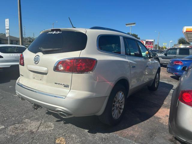 5GAER23D49J190660 - 2009 BUICK ENCLAVE CXL WHITE photo 4