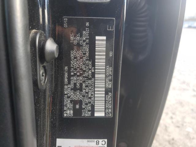 JTEBU5JR7D5147086 - 2013 TOYOTA 4RUNNER SR5 Siyah fotoğraf 13