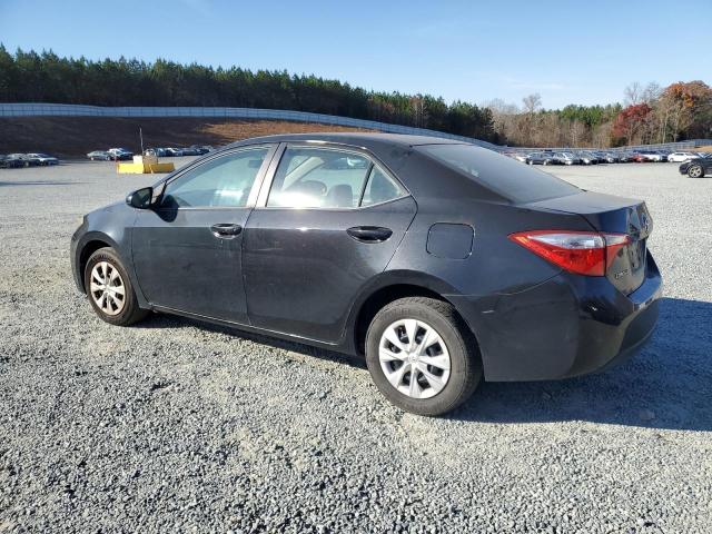 2T1BURHE0GC623748 - 2016 TOYOTA COROLLA L BLACK photo 2