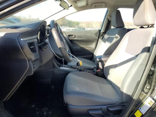 2T1BURHE0GC623748 - 2016 TOYOTA COROLLA L BLACK photo 7