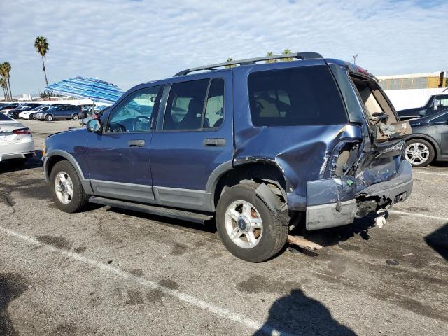 1FMZU63K13ZB32658 - 2003 FORD EXPLORER XLT ლურჯი ფოტო 2