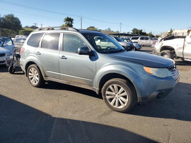 JF2SHADC4BH748607 - 2011 SUBARU FORESTER 2.5X PREMIUM GREEN photo 4