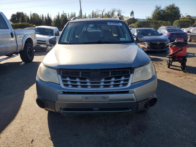 JF2SHADC4BH748607 - 2011 SUBARU FORESTER 2.5X PREMIUM GREEN photo 5