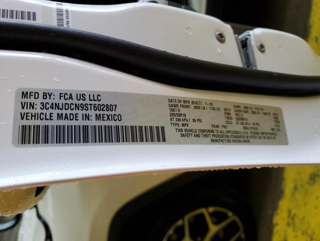 3C4NJDCN9ST602807 - 2025 JEEP COMPASS LIMITED Ақ фото 13